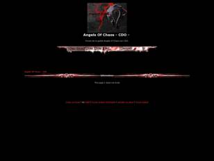 Angels Of Chaos - CDO