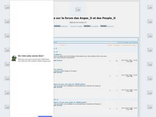 Bienvenue sur le forum des Anges_D