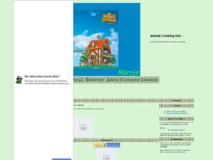 animal crossing-site