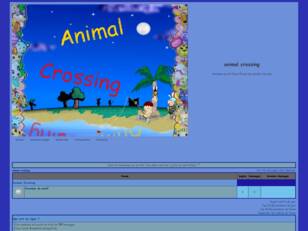 creer un forum : animal crossing