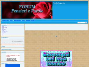 Forum gratis : Pensieri e parole