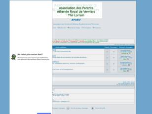 Page d'accueil APARV