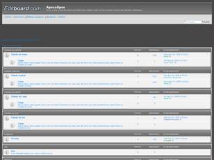 Forum gratis : Apocalipse