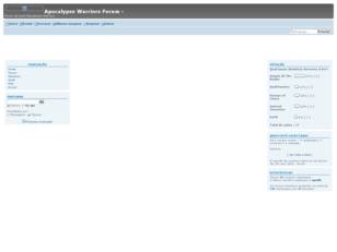 Forum gratis : Apocalypse Warriors Forum
