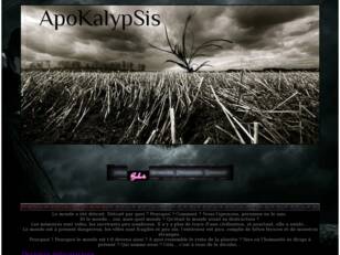 Apokalypsis terre du chaos