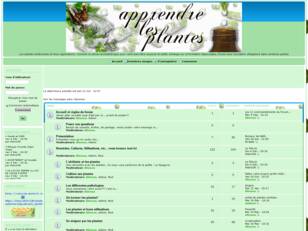 Apprendre les plantes