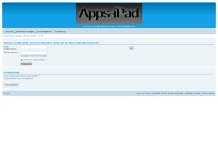 Forum d'Apps-iPad.wordpress.com