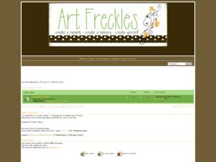 Free forum : Art Freckles