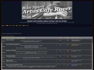 FORUM CAFE RACER:ANGLO RITALE TON UP SPIRIT