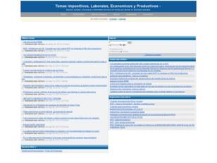 Temas Impositivos, Previsionales, Laborales y Gremiales