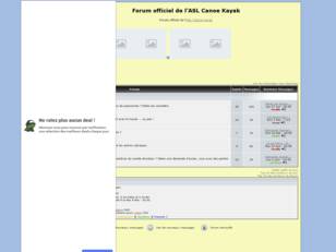 Forum officiel de l'ASL Canoe Kayak