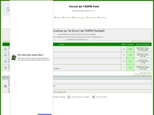 Forum de l'ASPN Foot