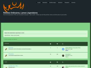 créer un forum : Rôlistes Ordinaires, Lames Légendaires