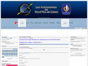 Astronome du Nord Pas de Calais