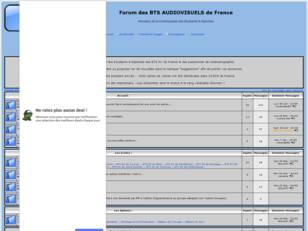 Forum des BTS AUDIOVISUELS de France