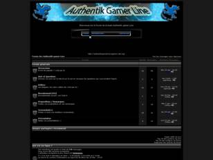 Forum des Authentik gamer Line