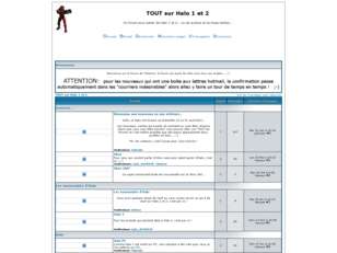 Halo Un forum pour parles de Halo 1 et 2...