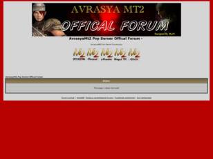 AvrasyaMt2 Pvp Server Offical Forum