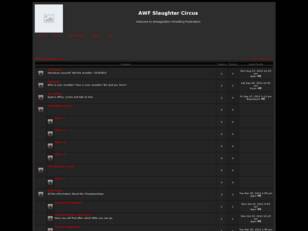 Free forum : AWF Slaughter Circus
