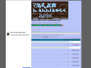 Alliance AXE du jeu cannavallee.com