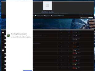 BakStab Forum accueil