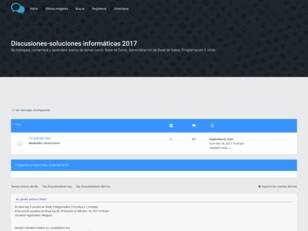 Discusiones-soluciones informáticas 2017