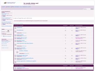 Forum gratis : la scuola siamo noi