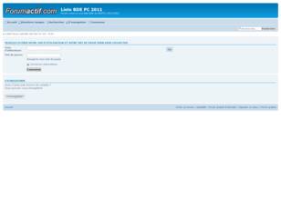 Liste BDE PC 2011