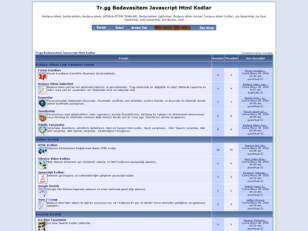 Tr.gg Bedavasitem Javascript Html Kodlar