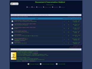 Mouvement d'improvisation theâtral