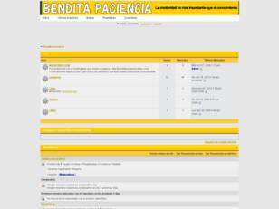 Foro de Bendita Paciencia