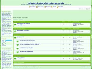 DIỄN ĐÀN CÁC BỆNH VỀ HỆ THẦN KINH