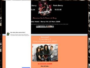 creer un forum : Tokio Hotel : Bercy 9 & 10 Mars 2