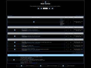 Forum gratis : Best Games