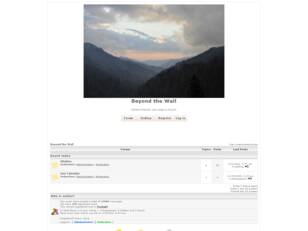 Free forum : Beyond the Wall