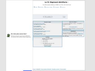 Le 51 REGIMENT D'ARTILLERIE