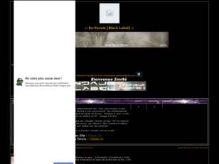 Forum du Script [Black Label] : Serveur Lineage II / IRC / Webradio