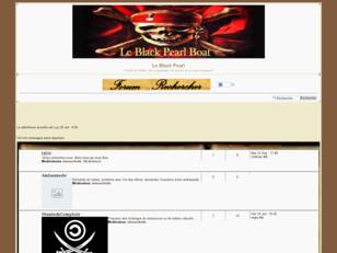 Le Black Pearl : Forum