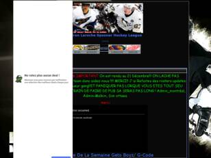 creer un forum : Biron Laroche Spooner Hockey Leag