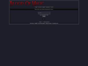 Blood of Magic Forum