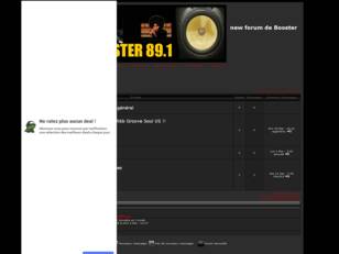 new forum de radio Booster fm