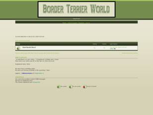 Free forum : BorderTerrierWorld