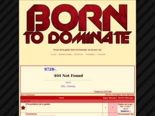 Born-to-Dominate