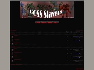 Free forum : boss slayers