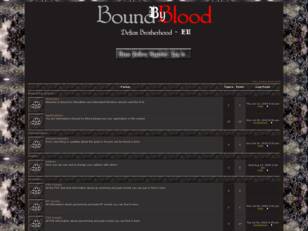 Welcome to Bound by Blood