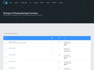 Biologie et Physiopathologie Humaine