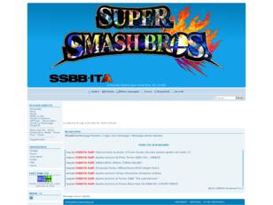 SSBBITA - SUPER SMASH BROS WIIU & 3DS FORUM