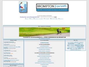 BROMPTONFORUM - Le forum des amateurs de Brompton