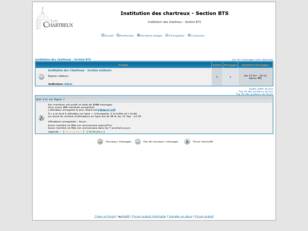 Institution des chartreux - Section BTS