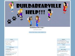 Free forum : buildabearville help!